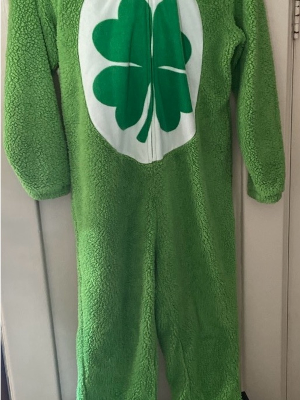 Care Bears Green Plush One-Piece with Shamrock Chest